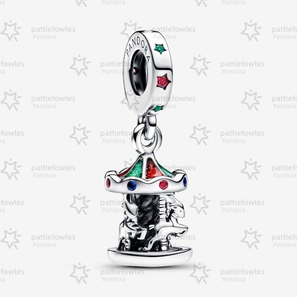 Pandora Spinning Carousel Dangle Charm